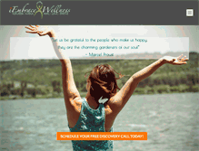 Tablet Screenshot of iembracewellness.com